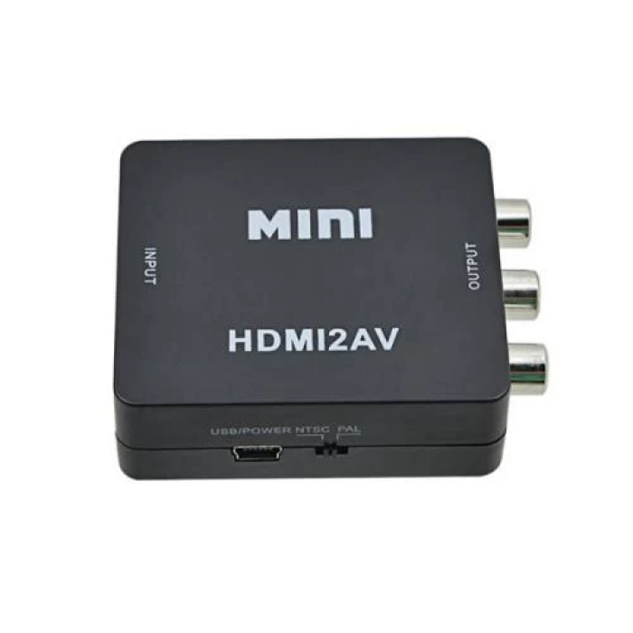 Активний конвертер HDMI на RCA STLab U-995, чорний