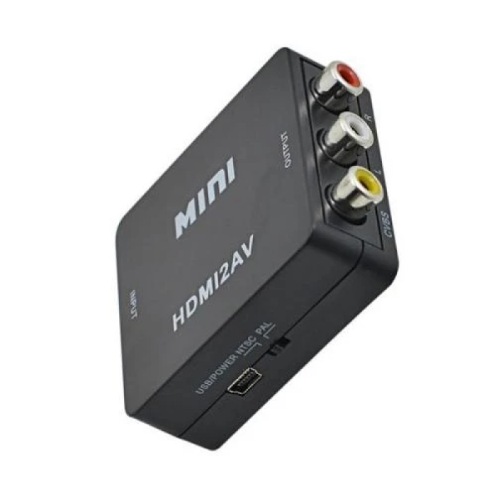 Активний конвертер HDMI на RCA STLab U-995, чорний