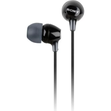 Вакуумні навушники (гарнітура) Sony MDR-EX15AP Black з мікрофоном, кабель 1,2 м