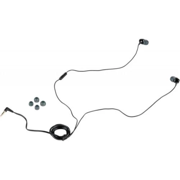 Вакуумна гарнітура Sony MDR-EX15AP Black з мікрофоном