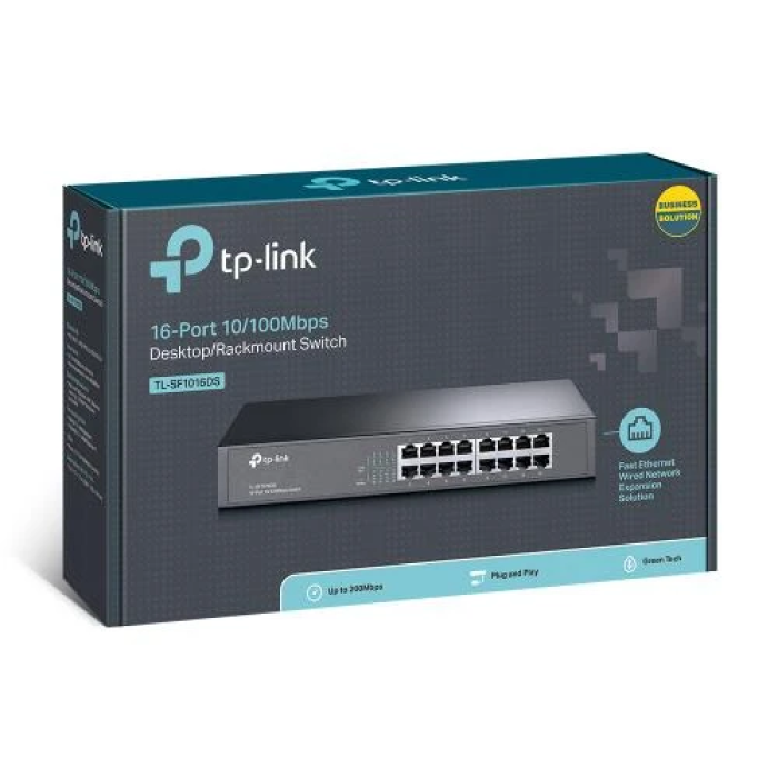 Мережевий комутатор TP-Link TL-SF1016DS на 16 портів