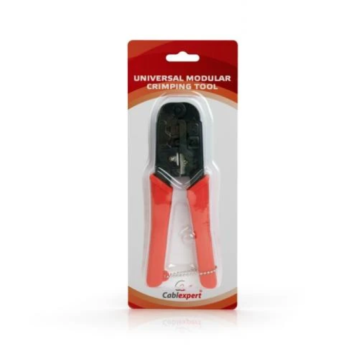 Обтискні кліщі Cablexpert T-WC-01 для конекторів RJ45, RJ12 та RJ11