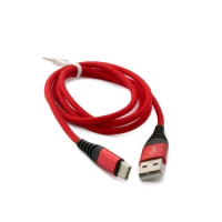 Кабель USB Type-C (шнур USB-C) Extradigital KBU1736 1 м, червоний