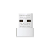 USB Wi‑Fi адаптер (мережевий адаптер) Mercusys MW150US, 150 Мбіт/с, білий