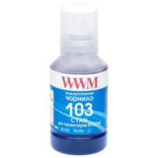Чорнило для Epson (рідке чорнило) WWM E103C Cyan, 140 мл