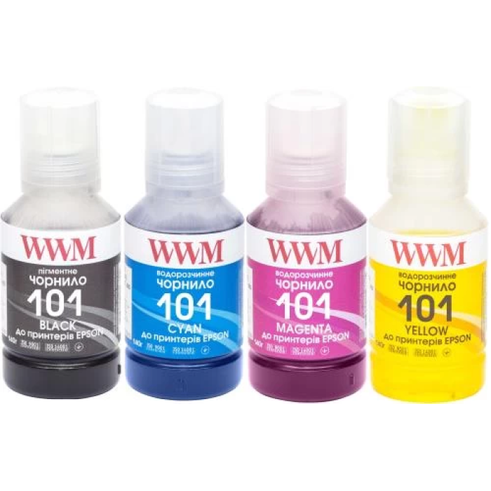 Набір чорнил WWM для Epson L4150/L4160 — 4×140 мл