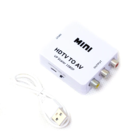 Перехідник HDMI на 3xRCA (адаптер) Atcom 15275 білий