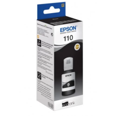 Чорнило для принтера (пігментні чорнила) Epson 110 Black 120 мл