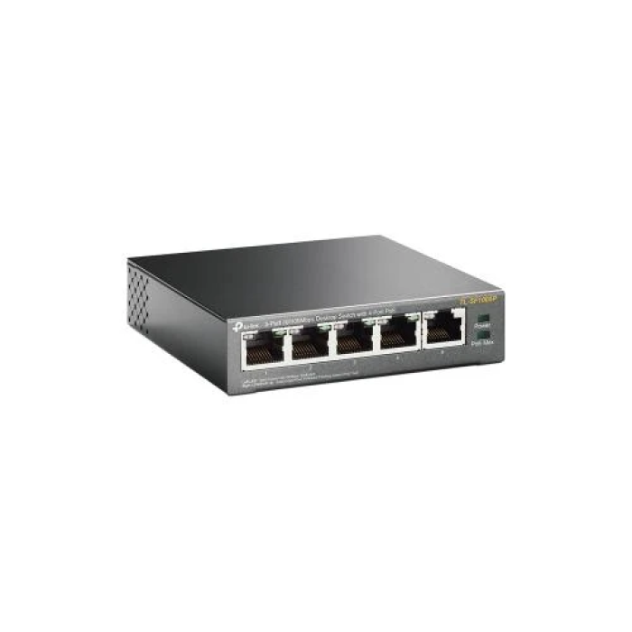TP-Link TL-SF1005P — мережевий комутатор на 5 портів із 4xPoE