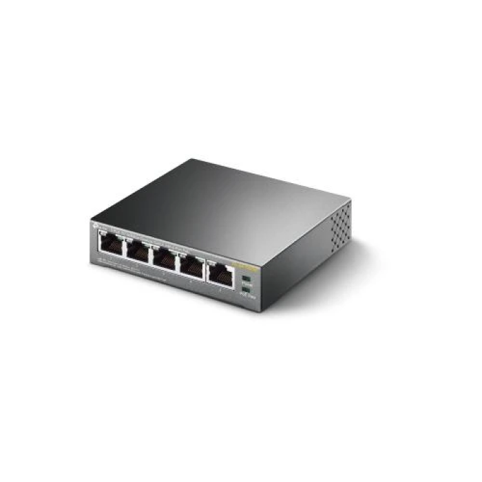 TP-Link TL-SF1005P — мережевий комутатор на 5 портів із 4xPoE