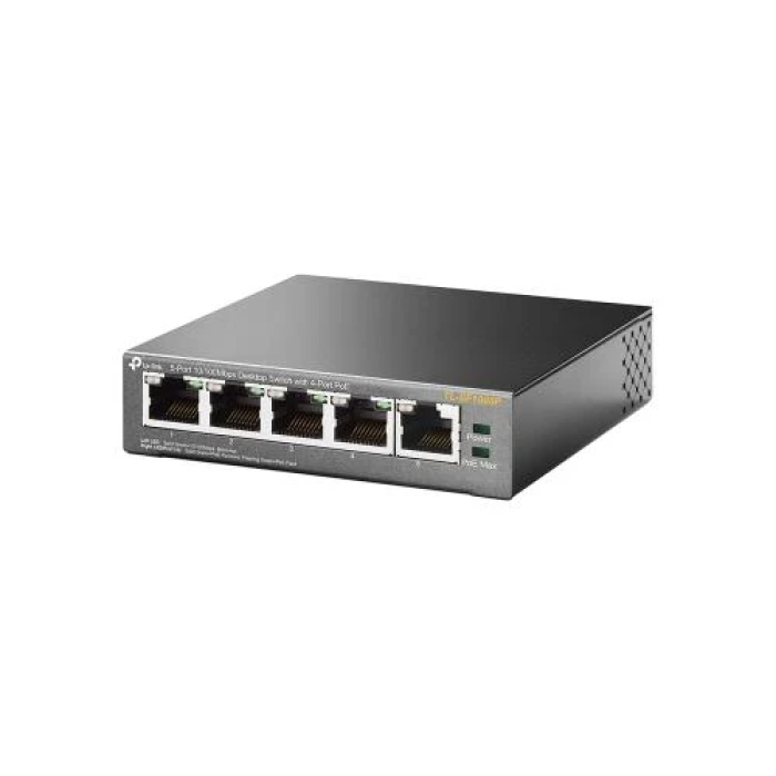 TP-Link TL-SF1005P — мережевий комутатор на 5 портів із 4xPoE