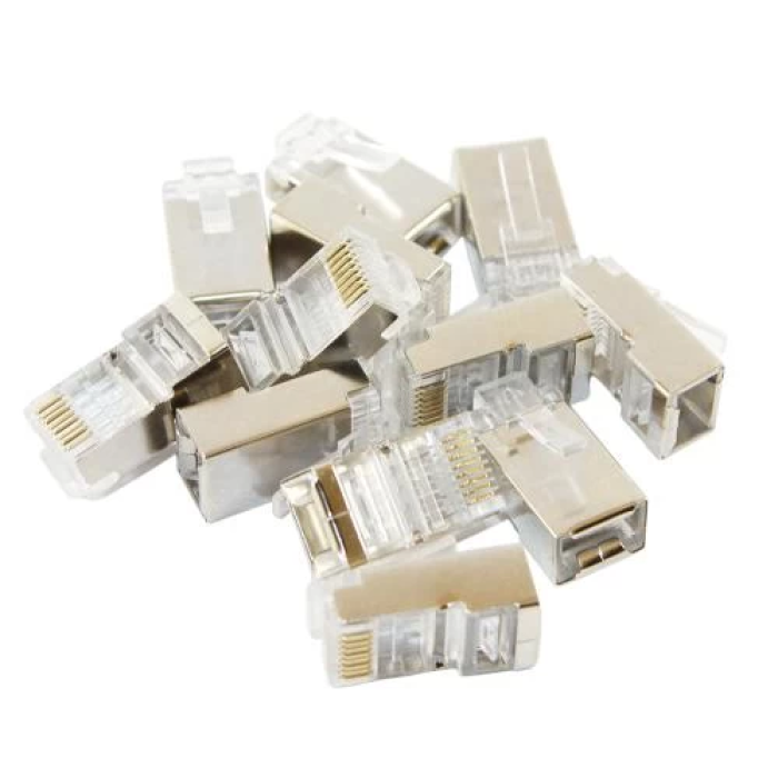 Мережевий конектор Merlion RJ45 Cat. 6 FTP, 100 шт
