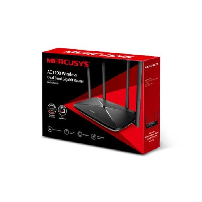 Роутер Mercusys AC12G з Wi‑Fi 5 і чотирма антенами