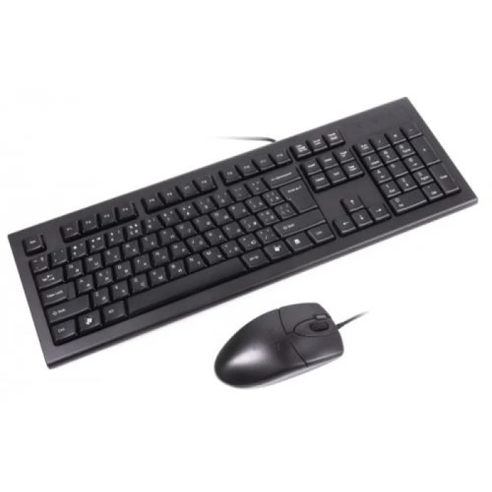 Комплект клавіатури та миші A4Tech KRS-8520D USB, чорний