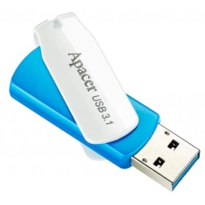 Флешка USB (USB-накопичувач) Apacer AH357 64 ГБ USB 3.2 Gen 1, біло-синя