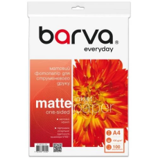 Фотопапір (папір для фото) Barva Everyday A4 105 г/м², 100 аркушів