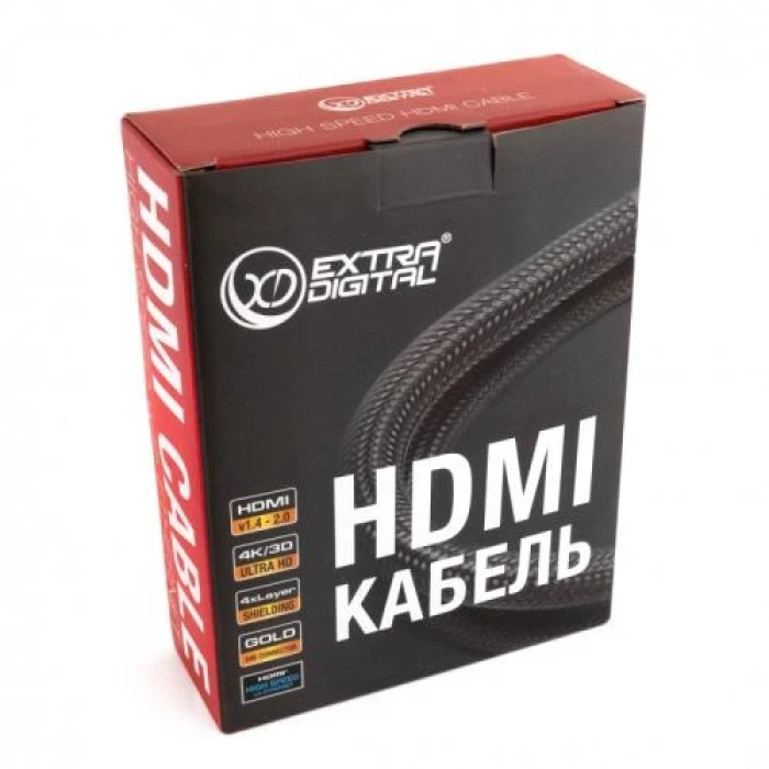 HDMI-кабель Extradigital V2.0 довжиною 5 м