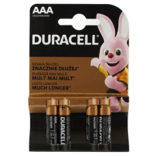 Батарейки AAA (LR03) (пальчикові міні) Duracell Duralock Basic 4 шт