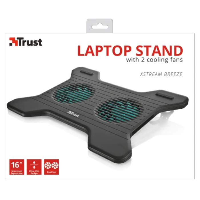 Охолодження ноутбука Trust Xstream Breeze — підставка до 16"
