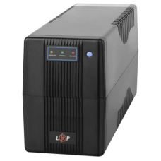 Джерело безперебійного живлення (ІБП) LogicPower 600VA-P Black 600 ВА, 360 Вт