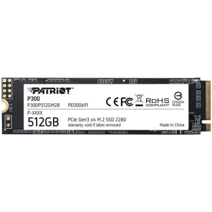 SSD Patriot P300 на 512 ГБ для ПК
