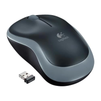 Бездротова миша (комп'ютерна мишка) Logitech M185 Grey/Black, 1000 dpi