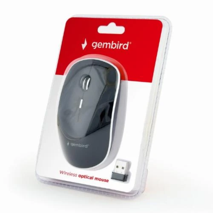 Бездротова оптична миша Gembird MUSW-4B-01 чорного кольору