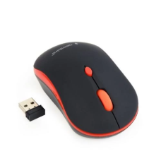 Бездротова миша (оптична миша) Gembird MUSW-4B-03-R 1600 dpi, Black/Red