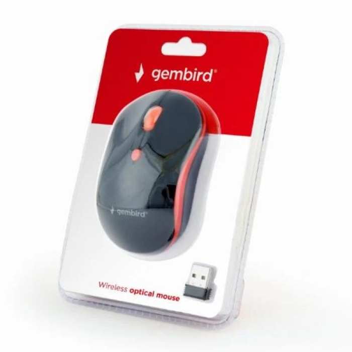Бездротова оптична миша Gembird MUSW-4B-03-R