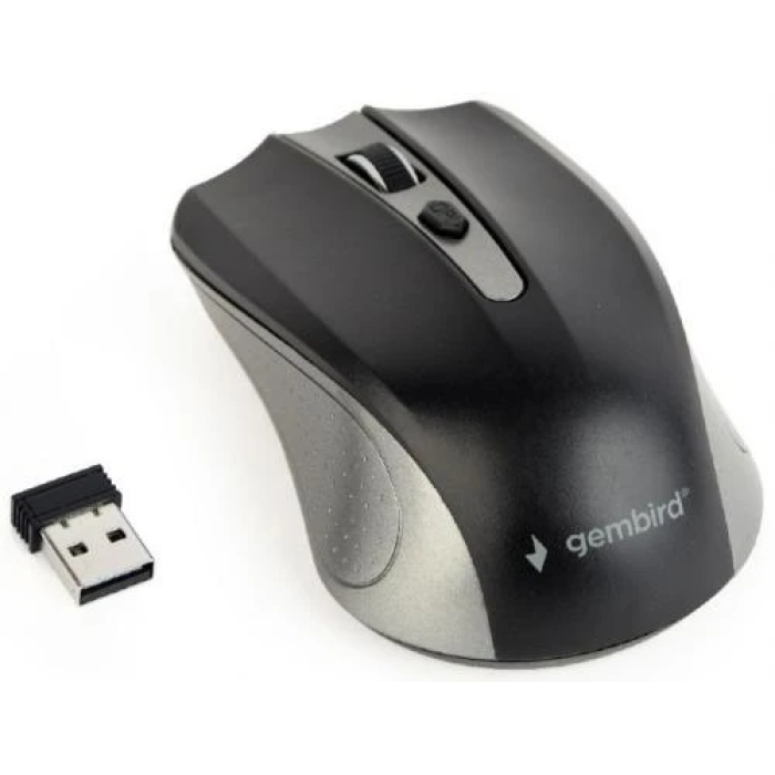 Бездротова оптична миша Gembird MUSW-4B-04-GB на 1600 dpi