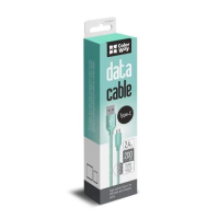 Кабель USB Type-C (USB-A — Type-C) ColorWay CW-CBUC008-MT 2 м, м’ятний
