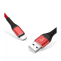 Кабель USB AM — Lightning (USB-кабель Lightning) Extradigital KBU1758 1 м, червоний
