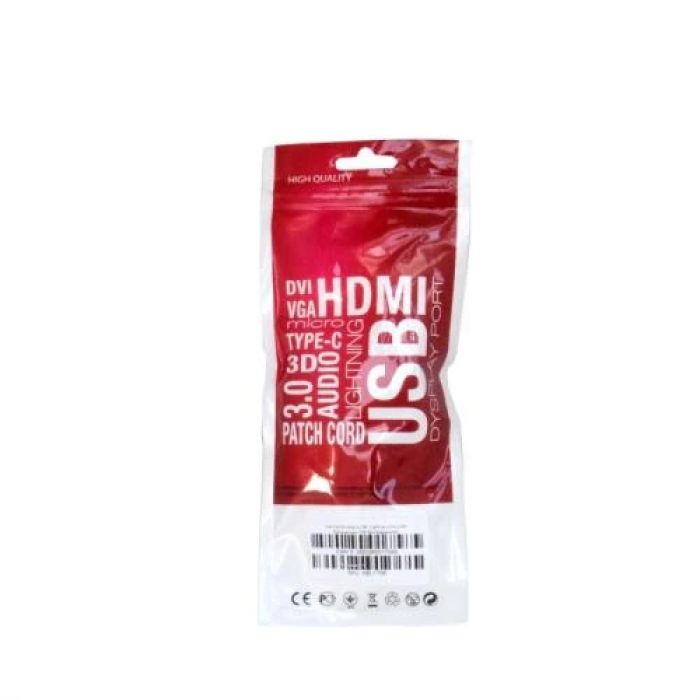 USB-кабель Lightning Extradigital 1 м — червоний