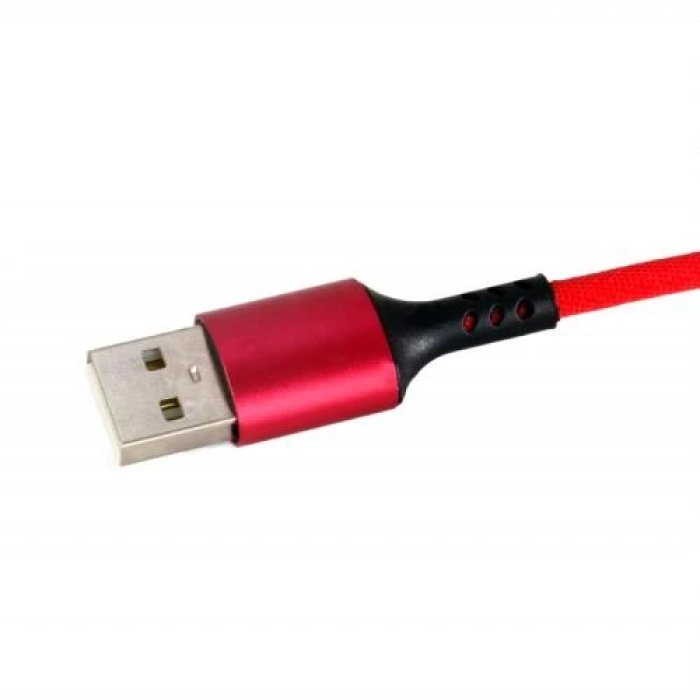 Кабель USB Extradigital KBU1759 з трьома розʼємами, 15 см