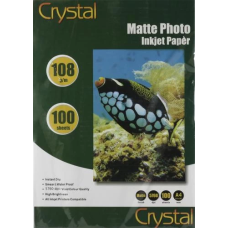 Фотопапір (папір для фотодруку) Crystal A4 108 г/м² 100 арк.