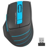 Бездротова миша (оптична миша) A4Tech Fstyler FG30S Gray/Blue 6 кнопок