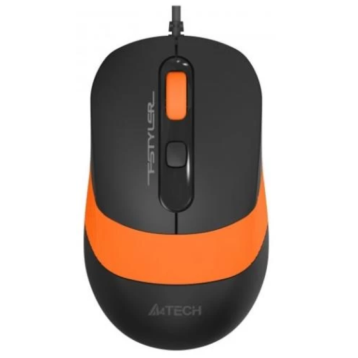 Оптична миша A4Tech Fstyler FM10S Black+Orange, 1600 dpi