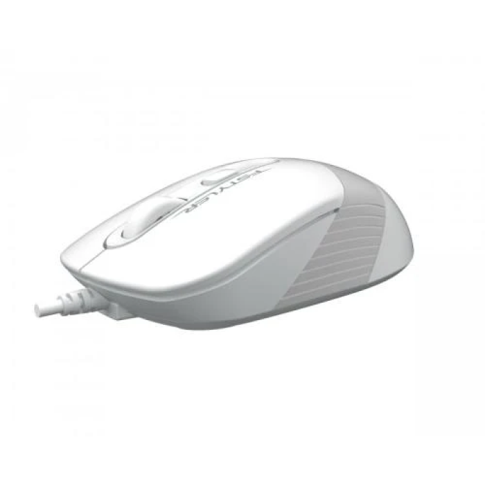 Біла миша A4Tech Fstyler FM10S із безшумним кліком