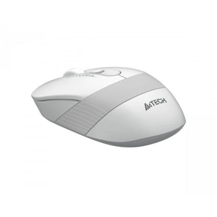 Біла миша A4Tech Fstyler FM10S із безшумним кліком