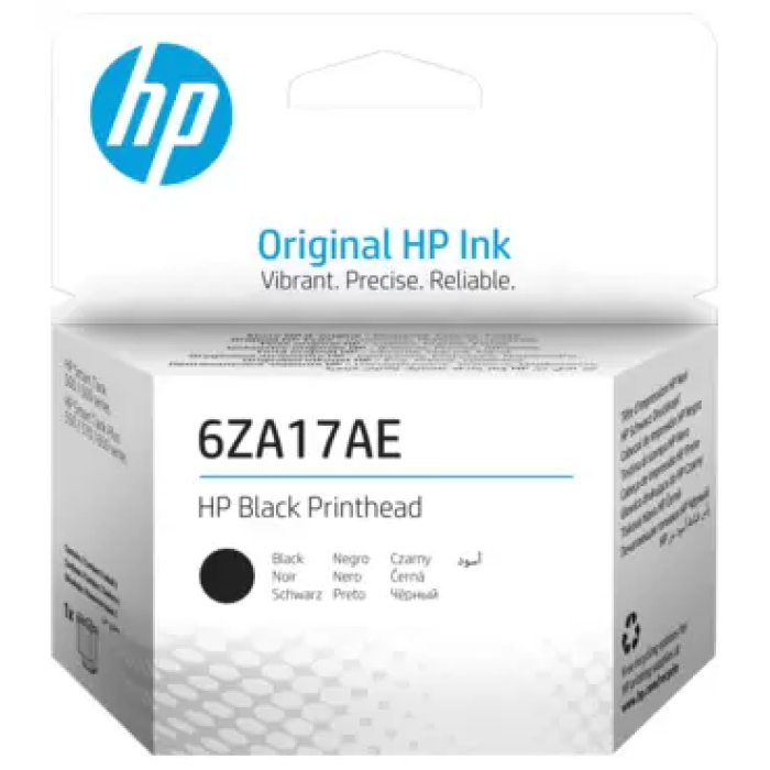 Друкуюча головка HP Smart Tank (6ZA17AE), Black, для HP Smart Tank 500/515/516/519/530/615