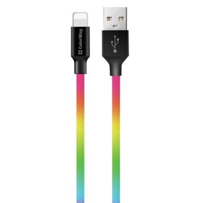 USB—Lightning кабель ColorWay 1 м для живлення та синхронізації