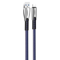 Кабель USB Lightning (кабель для iPhone) ColorWay CW-CBUL010-BL 1 м, синій, 2,4 А