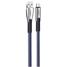 Кабель USB–microUSB (USB-кабель) ColorWay 1 м, синій, 2,4 A