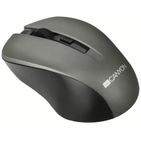 Бездротова миша (комп’ютерна миша) Canyon CNE-CMSW1G Gray/Black 800–1200 dpi