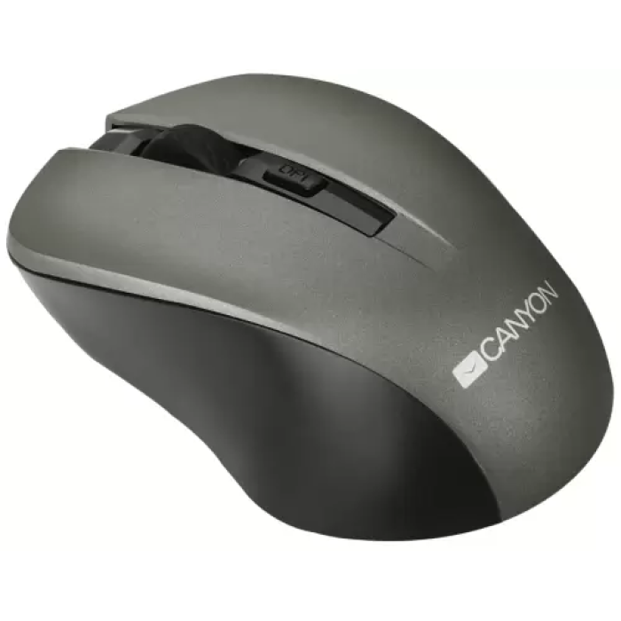 Бездротова комп’ютерна миша Canyon CNE-CMSW1G Gray/Black