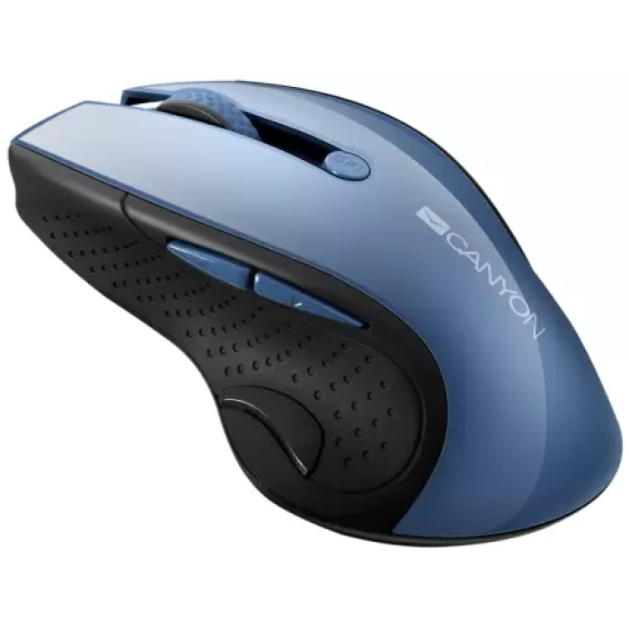 Бездротова миша Canyon MW-01 із 6 кнопками, Dark Blue/Black