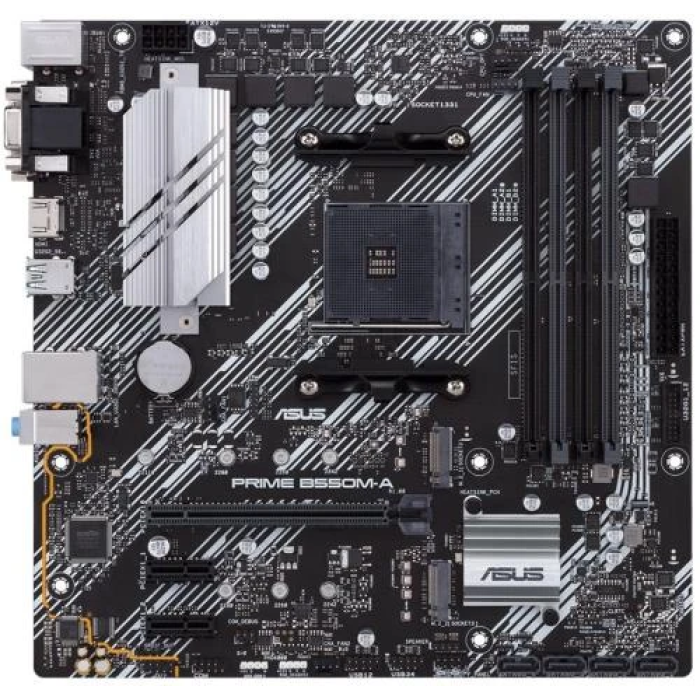 Материнська плата Asus PRIME B550M-A для компактного ПК