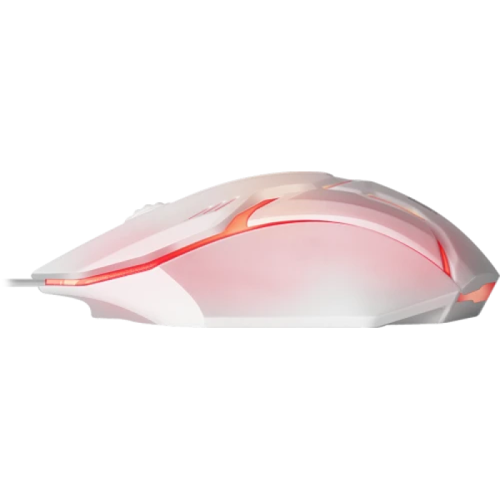 Оптична ігрова миша Defender Cyber MB-560L білого кольору