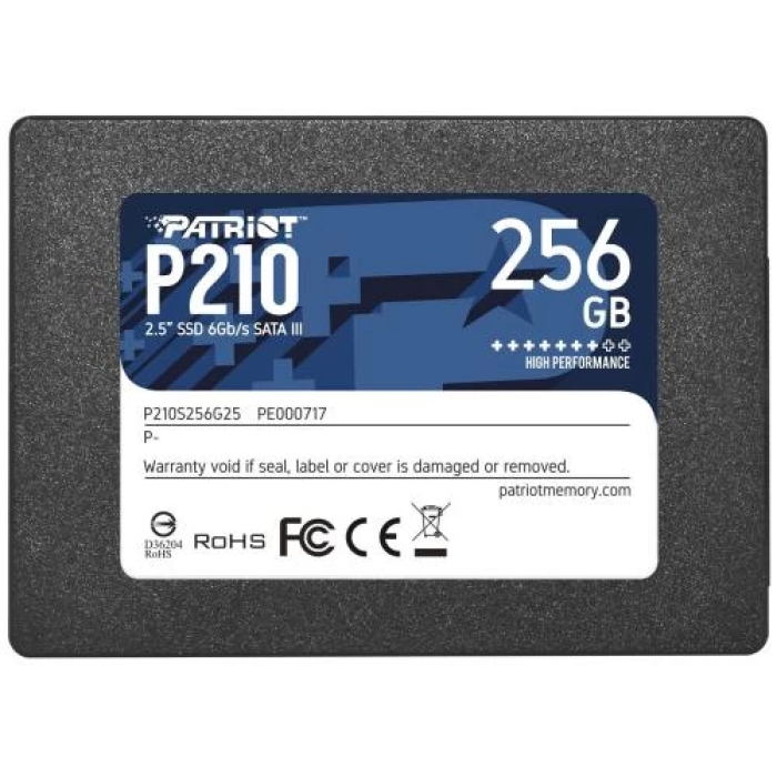 SSD Patriot P210 256 ГБ SATA3 2,5" для ПК
