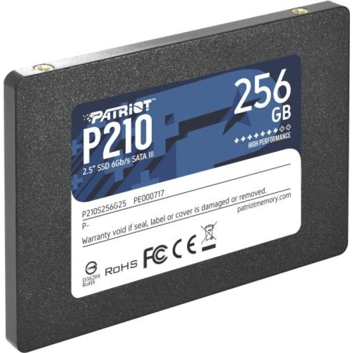 SSD Patriot P210 256 ГБ SATA3 2,5" для ПК